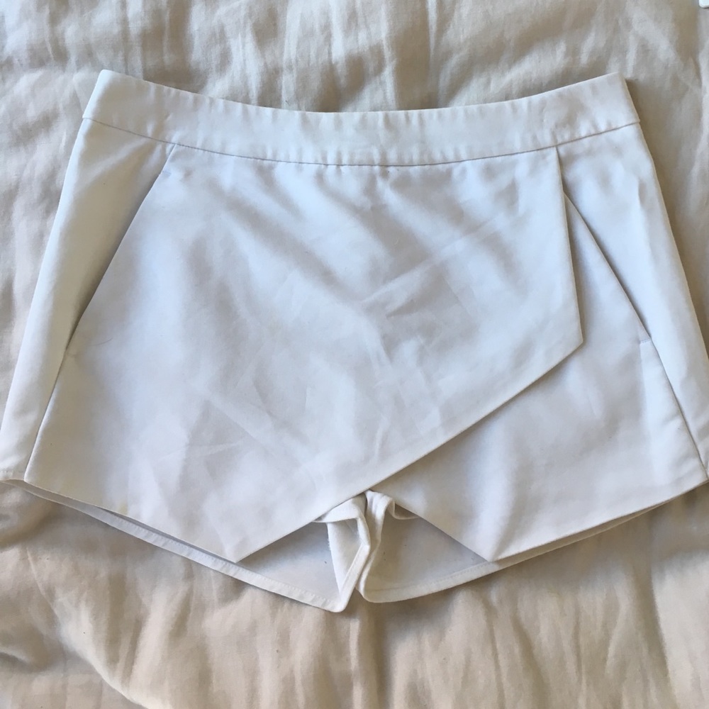 Express White Shorts